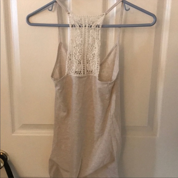 Rue 21 cream tank top size S - Picture 6 of 6